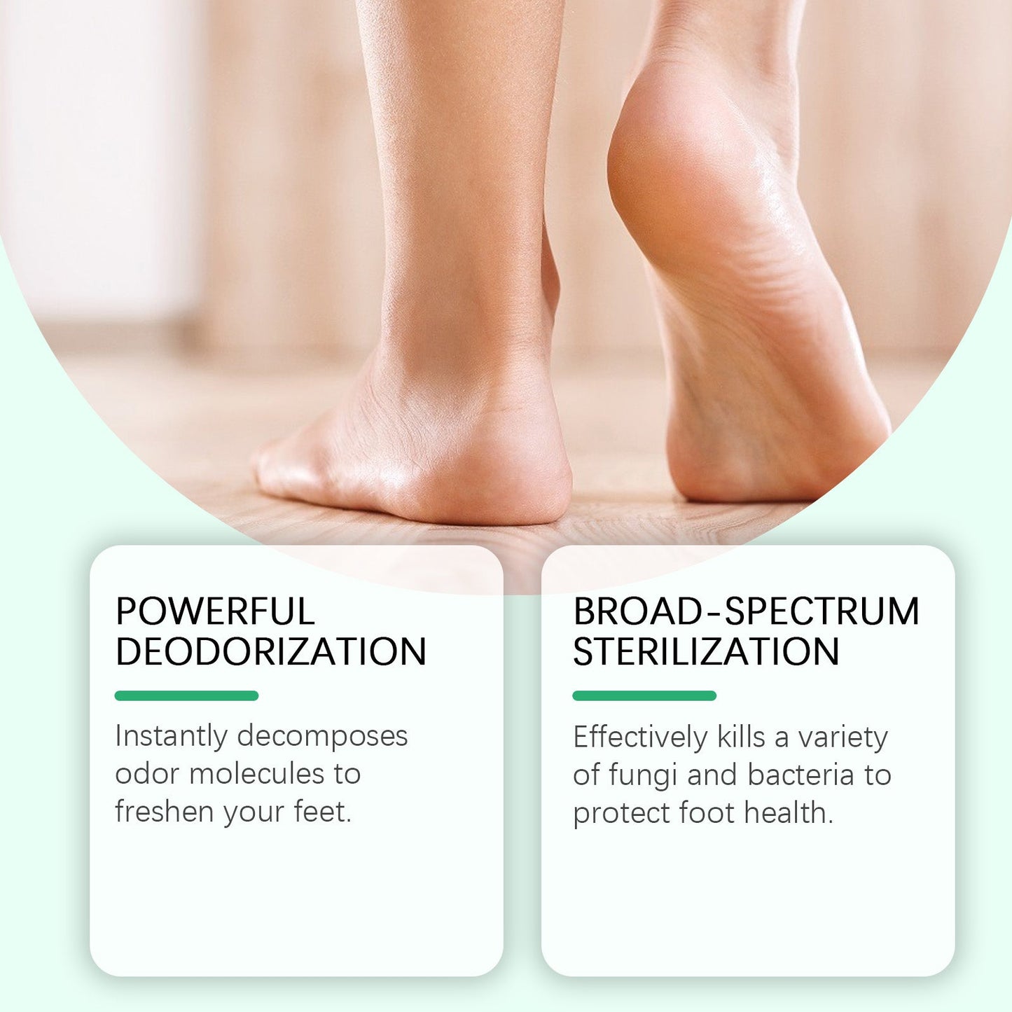 Foot Care Agent Foot Drying Deodorizer Heel Moisturizing Deodorizer