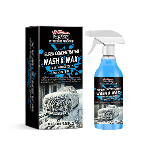 Foam Car Wash Liquid, Rich Foam Cleaning Decontamination Car Paint Maintenance Antifouling Cleaning Liquid