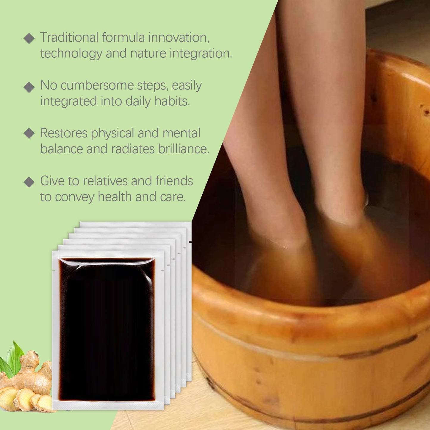 Foot Care Foot Soak Pack Gentle Cleansing And Maintenance Foot Care Moisturizing And Hydrating Foot Soak Pack