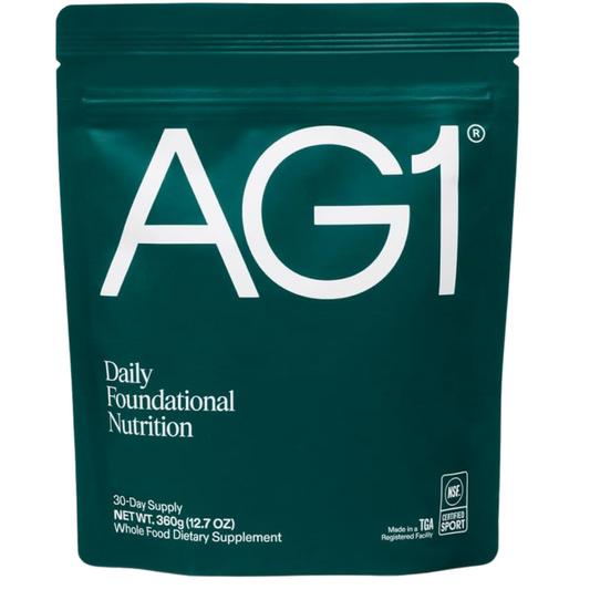 AG1 Greens Powder Refill Pouch – 75 Vitamins, Multivitamin & Probiotic | Gut Health Support | Vegan, Keto, Gluten Free | Athletic Greens Supplement – Classic Formula