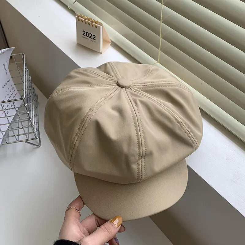 Octagonal Hat for Slimming and Stylish Look