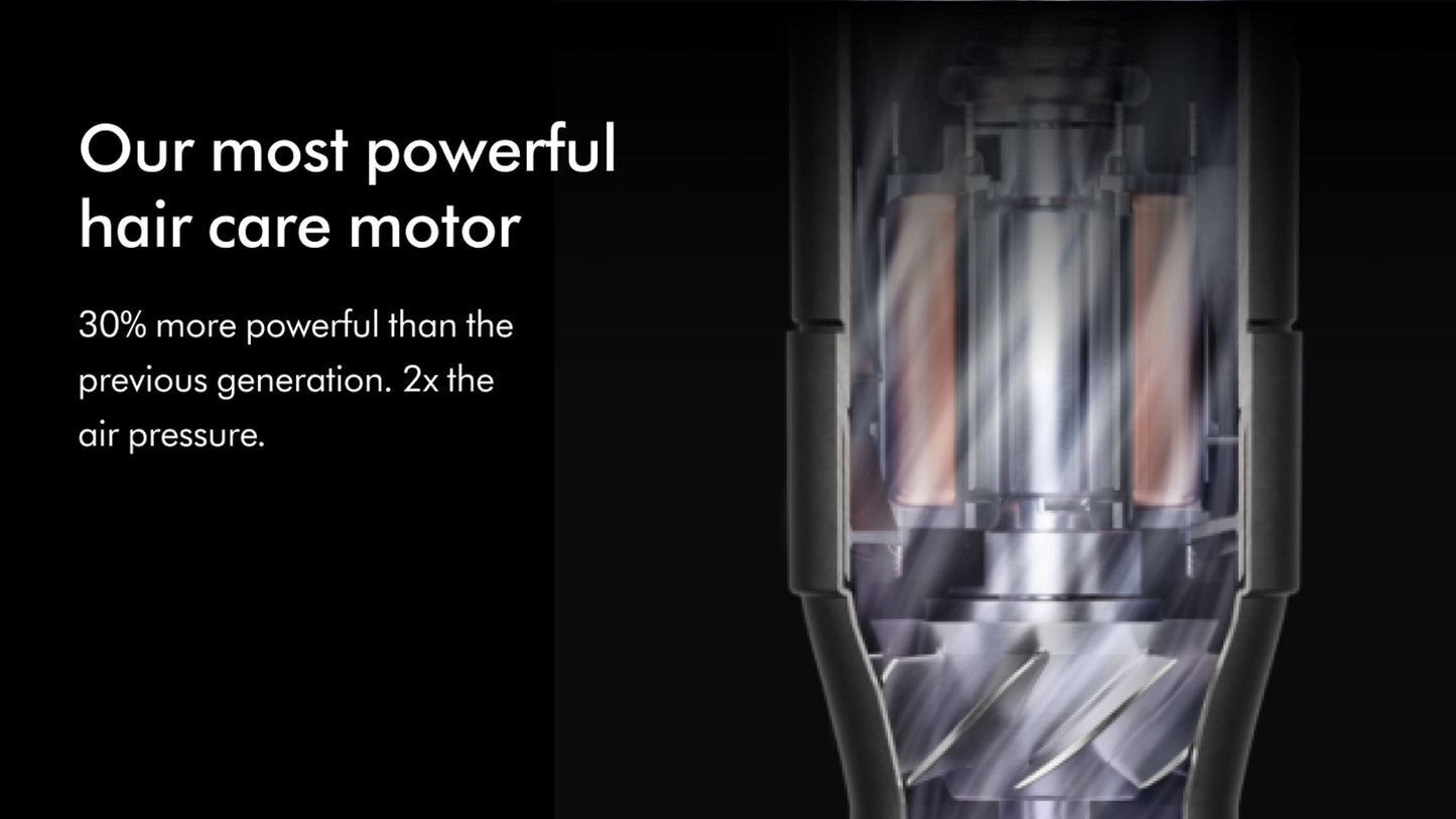 Dyson Airwrap™ Coanda2x Multi‑Styler & Dryer – Enhanced Coanda Airflow, RFID Smart Attachments, Laser‑Precise Styling, No Heat Damage – Straight + Wavy