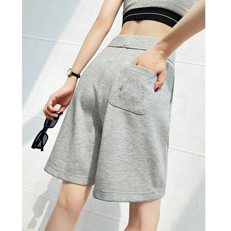 Women's High Waist  Wide Leg Shorts