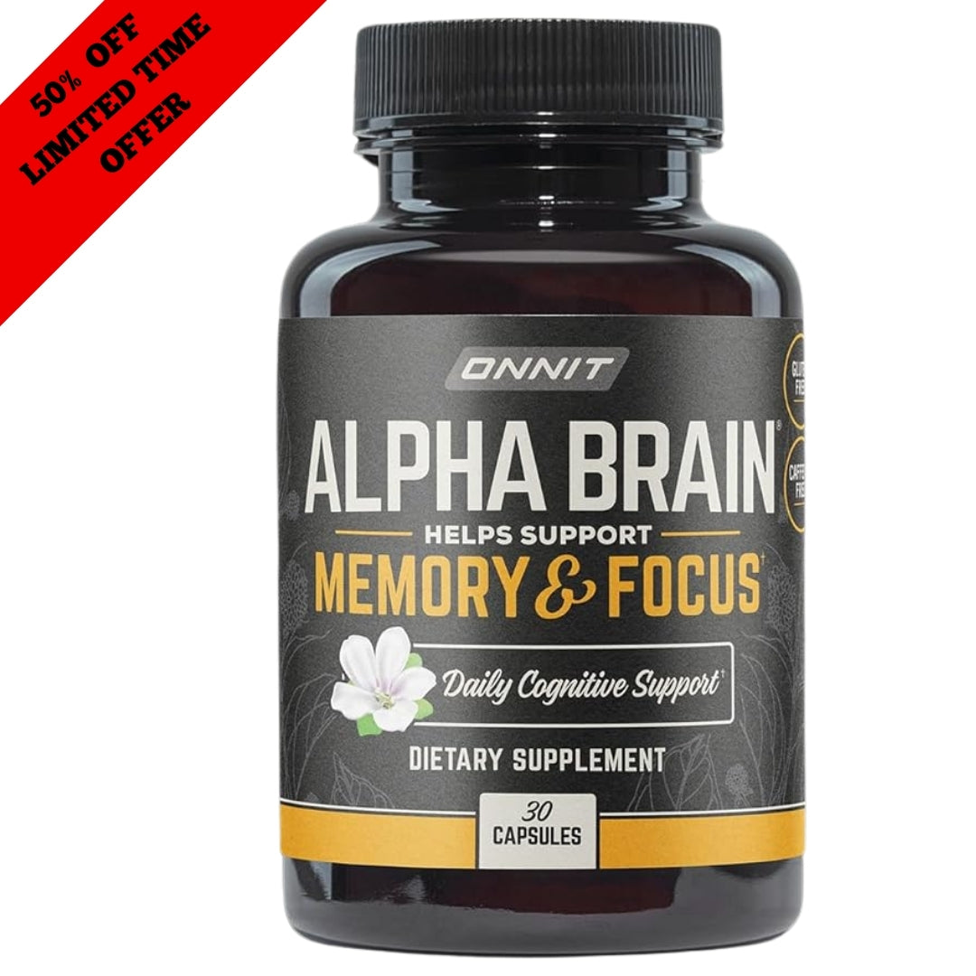 Alph‑a Brain Cognitive Enhancement Nootropic Capsules – 90‑Count Memory Support, Mental Clarity & Focus Supplement
