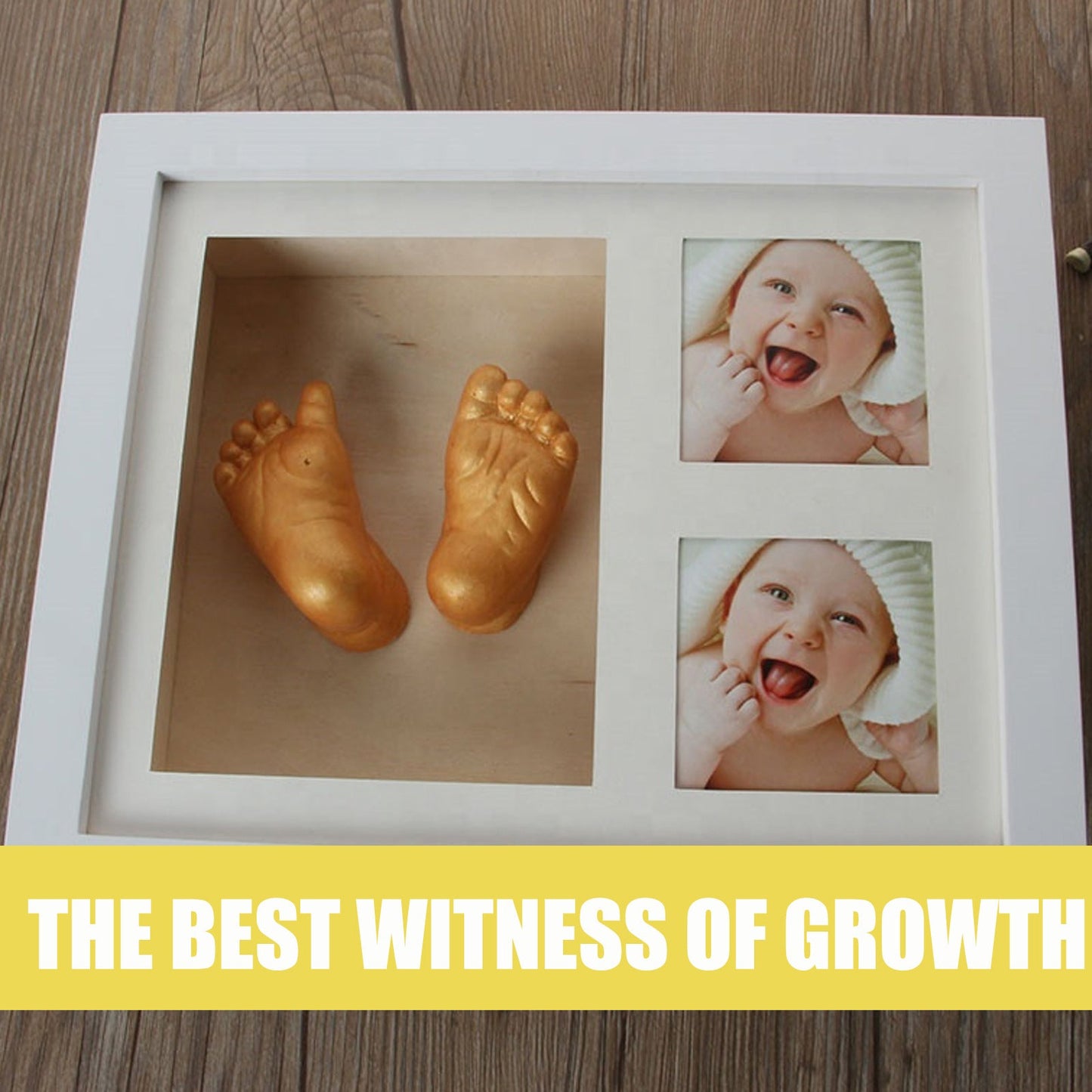 Jue-Fish 3D Hand Makrolon Powder Couple Anniversary Souvenir DIY Mother's Day Children's Day Gift