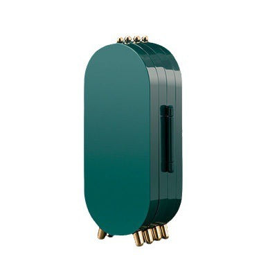 Jewelry storage box, earrings, necklaces, bracelets, jewelry boxes, household multifunctional foldable portable display racks