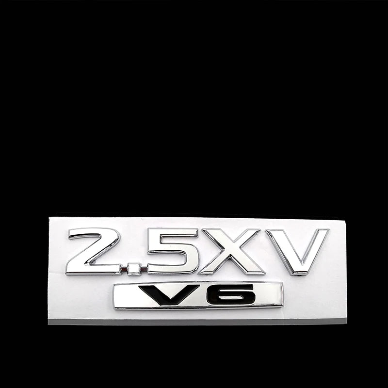 For  NISSAN  Teana  Auto Logos  Duke's rear tail logo  TEANA font  230JK-V6 English Standard  Letter labeling