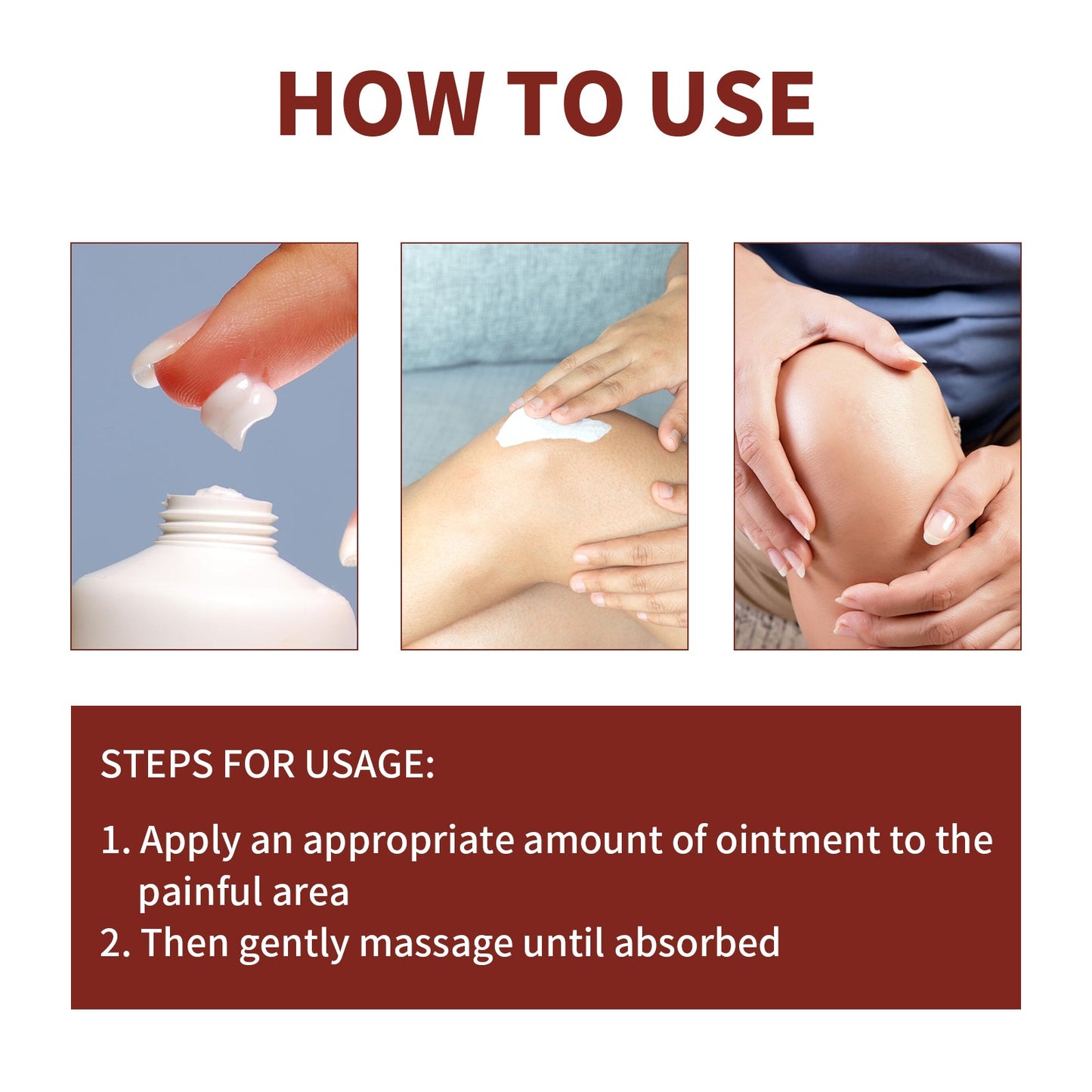 Joint Care Cream, Relieve Cervical Spine, Waist, Leg And Knee Joint And Bone Pain Body Massage Care Cream