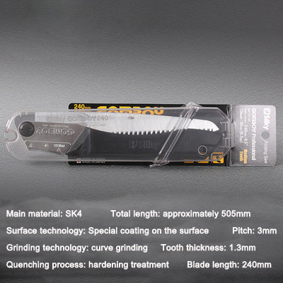 Folding saw pruning saw woodworking manual saw