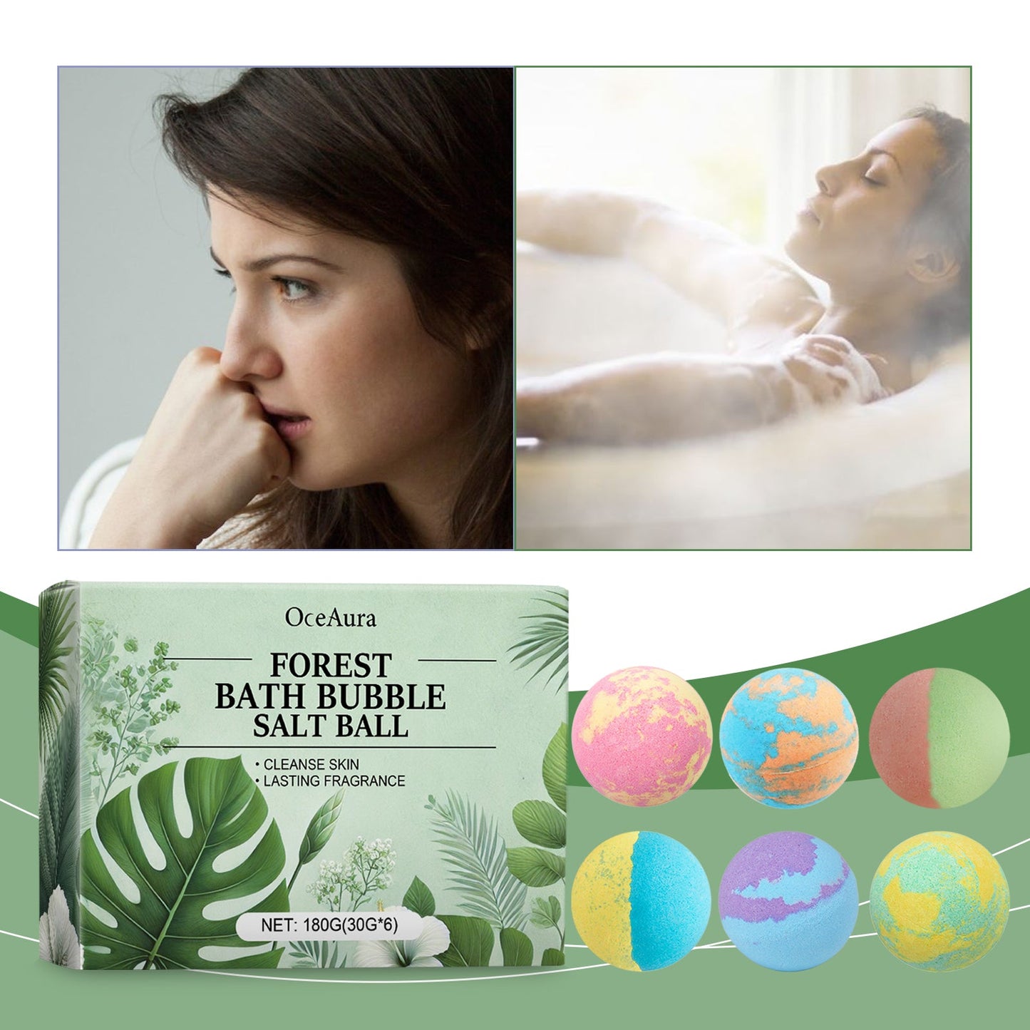 Fragrant Shower Ball, Plant-Scented Shower Ball Cleans And Moisturizes The Body With A Colorful And Fragrant Shower Ball