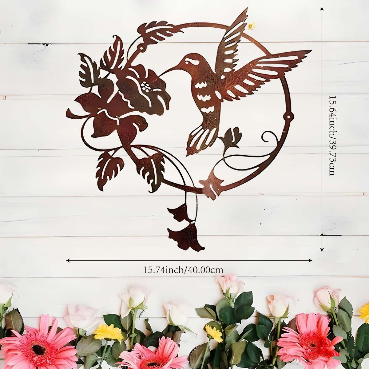 Iron animals elephants lions hummingbirds home wall hanging hardware crafts pendants metal decorations