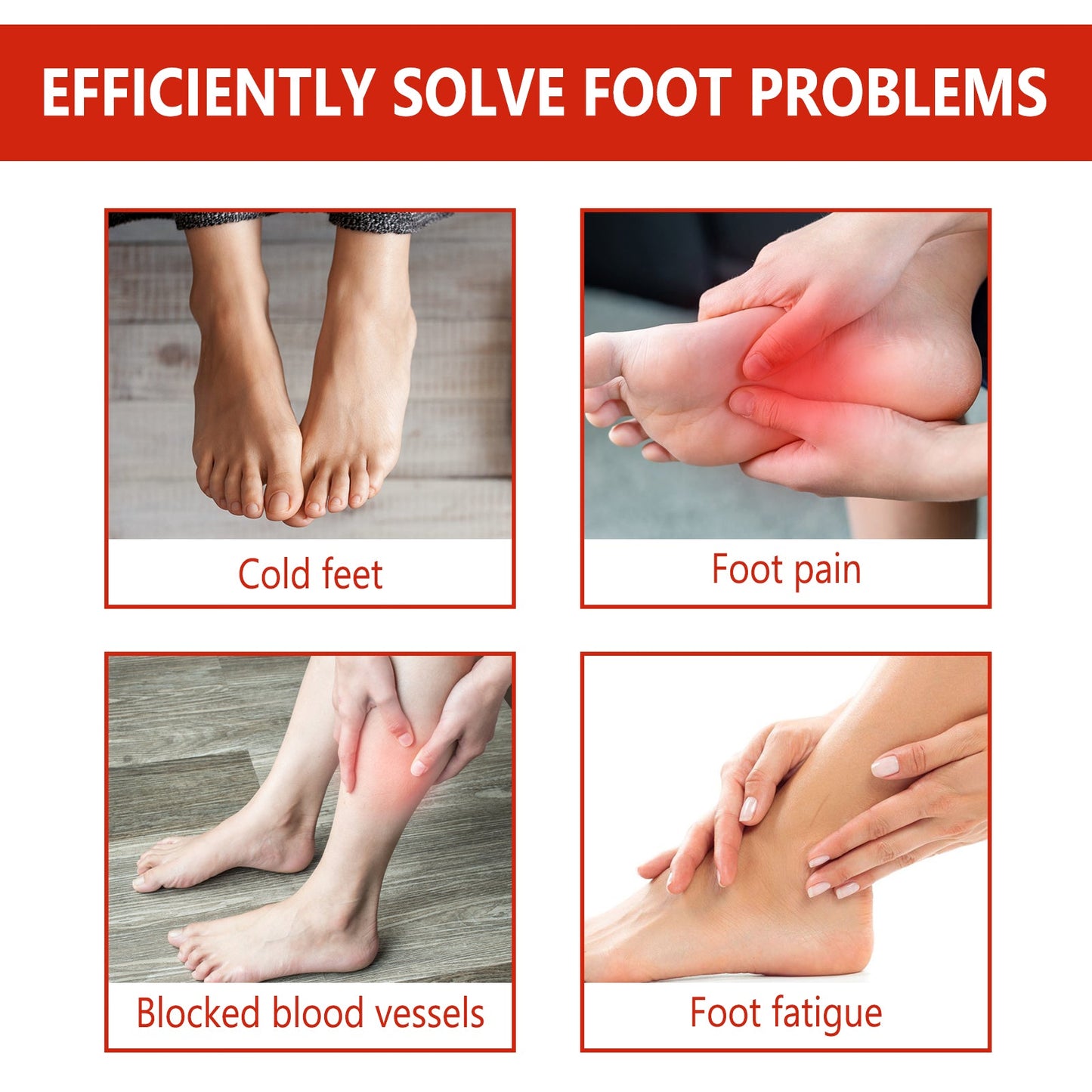 Foot Warmer, Self-Heating Compact Portable Foot Warm Pad For Quick Heating And Heating Feet