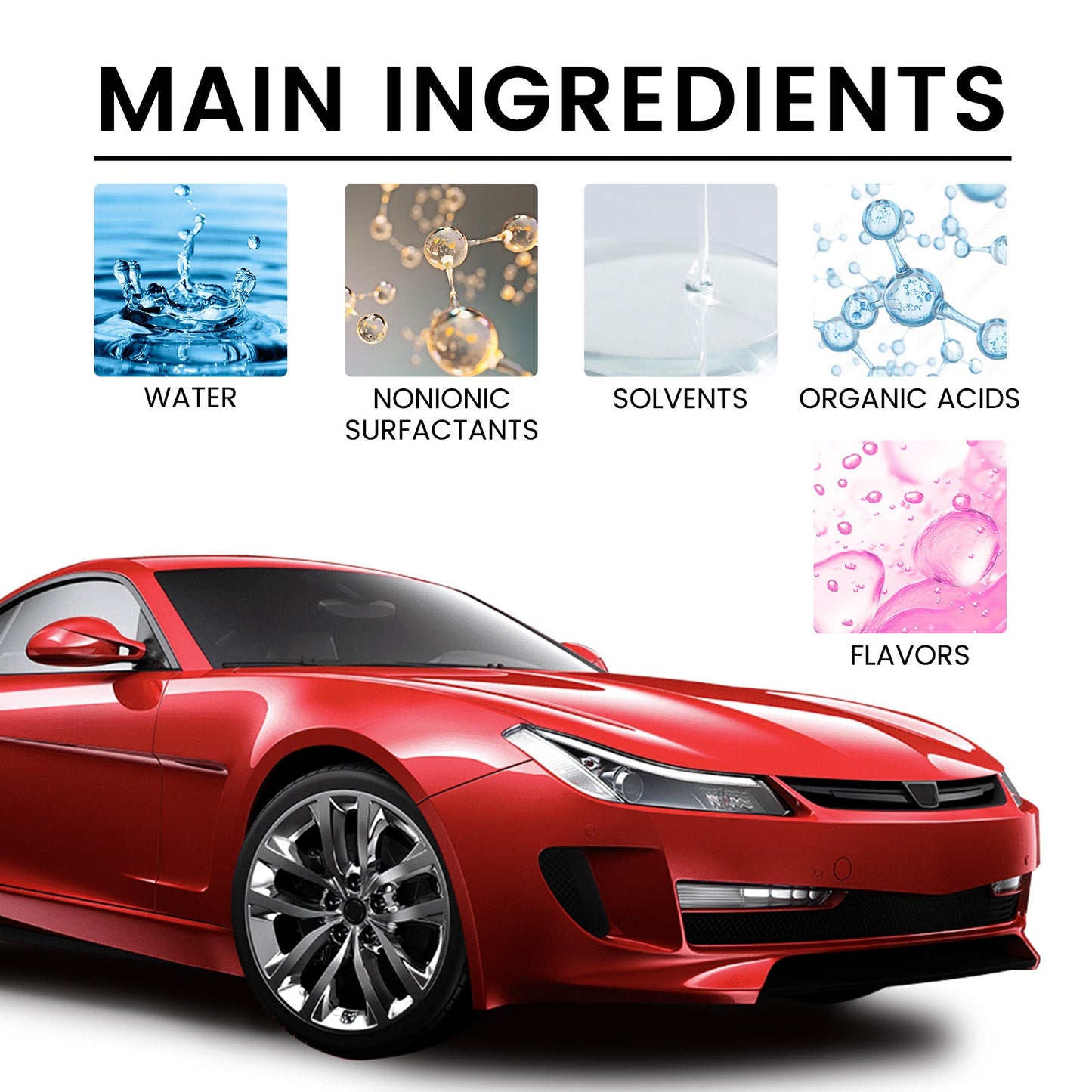 Iron Remover Spray, Vehicle Rust Polishing Cleaning Decontamination Care Multi-Purpose Maintenance Agent