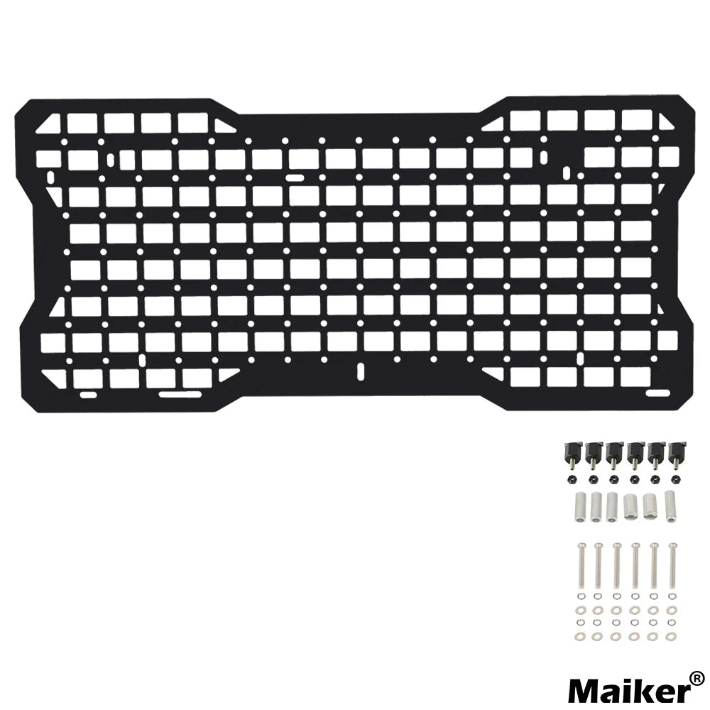 JK&JL Tailgate Tactical Panel for Wrangler Tailgate Tool Kit/JL Organizer Racks Compatible with Jeep Wrangler 2007-2022 JK JKU &