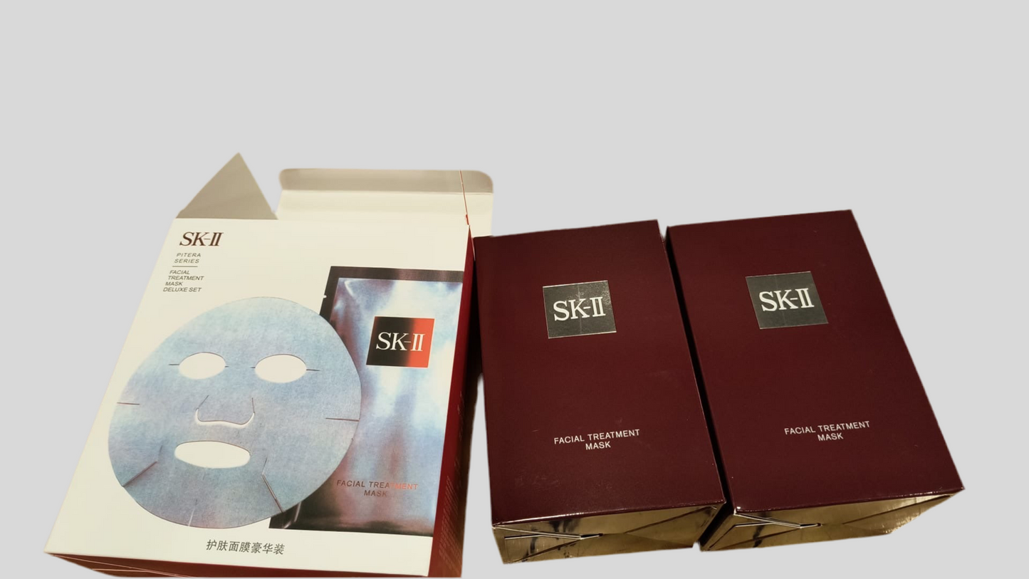 SK-II Facial Treatment Mask - 2 Box Set (White Outer Box with 2 Red Boxes Inside)