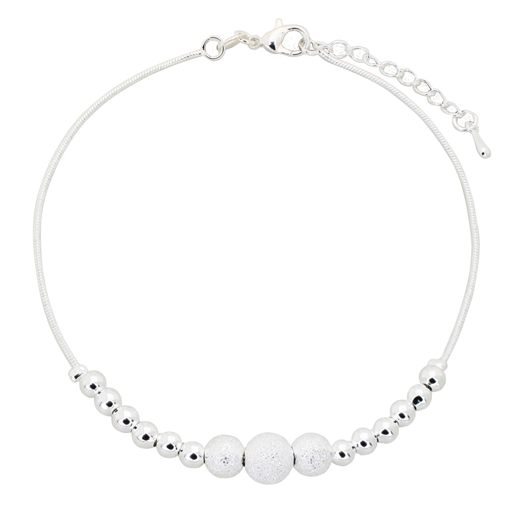 Graduate Ball Beads Anklet