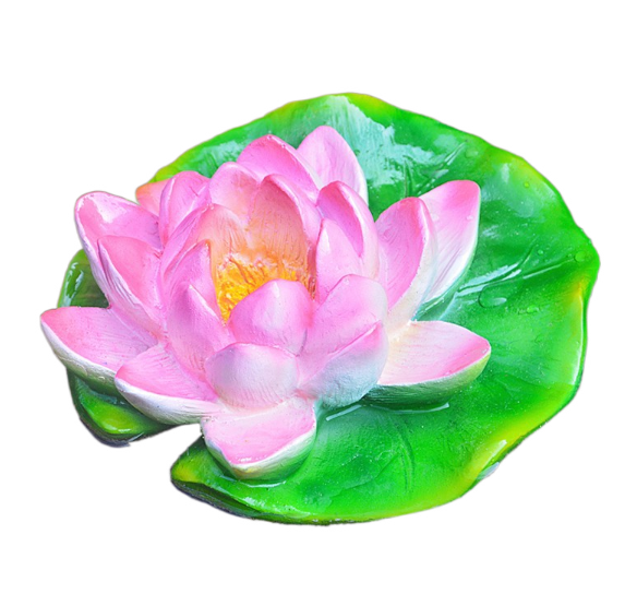 Floating Mandarin Duck Landscape Resin Decoration