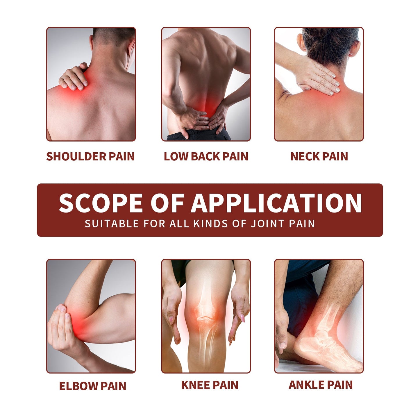 Joint Care Cream, Relieve Cervical Spine, Waist, Leg And Knee Joint And Bone Pain Body Massage Care Cream