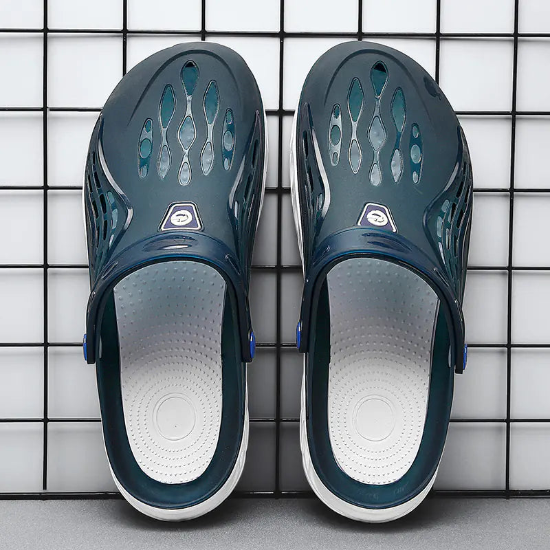 Men's Casual Beach Sandals - Korean Fashion Slippers