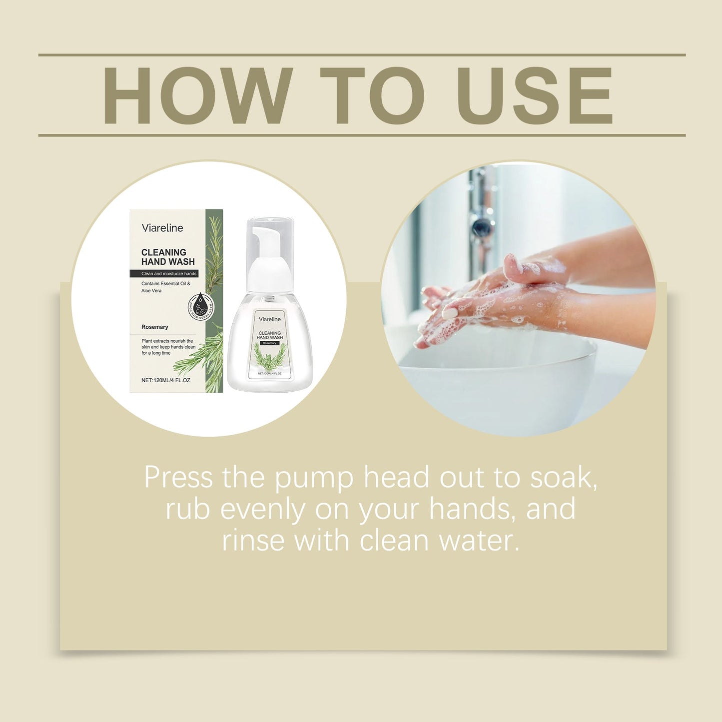 Foaming Hand Sanitizer (Lemon Flavor) Gentle Cleansing, Soothing Decontamination, Moisturizing Care Hand Cleansing Foam