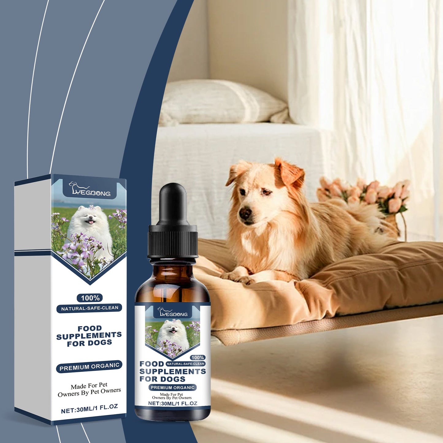 Food Supplement For Dogs, Immune-Boosting Healthy Dietary Supplement For Dogs