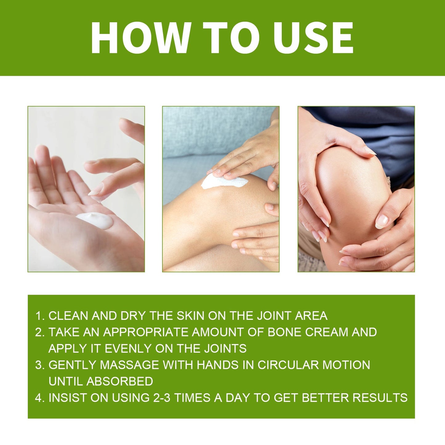 Joint Care Cream, Relief Swelling Pain Joint Body Care Massage Cream