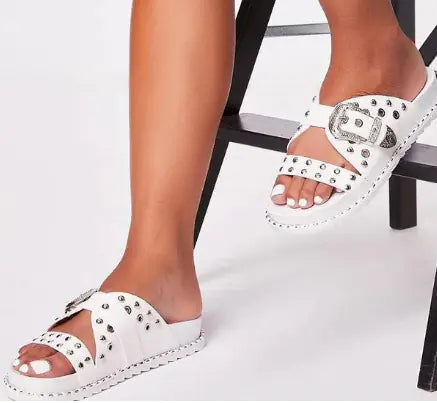 Wedge Heel Roman Platform Sandals