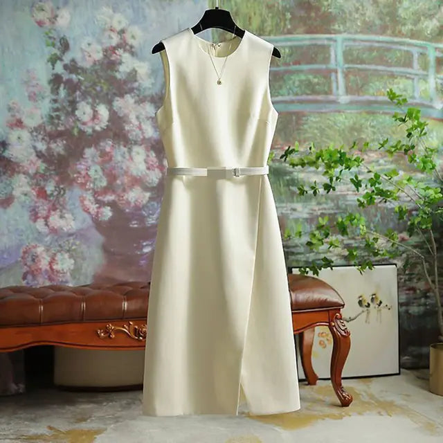 Plus Size Sleeveless A-Line Dress for Women