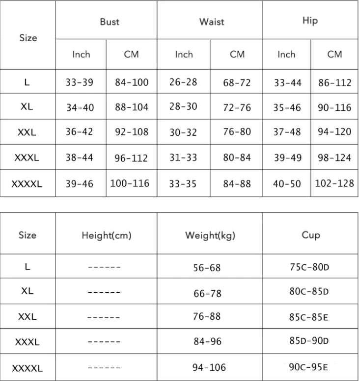 Plus Size Women's Sexy Bikini Swimwear