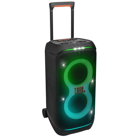 JBL Party Box Stage 320 Bluetooth Party Speaker Illuminated Splash‑Resistant 240W