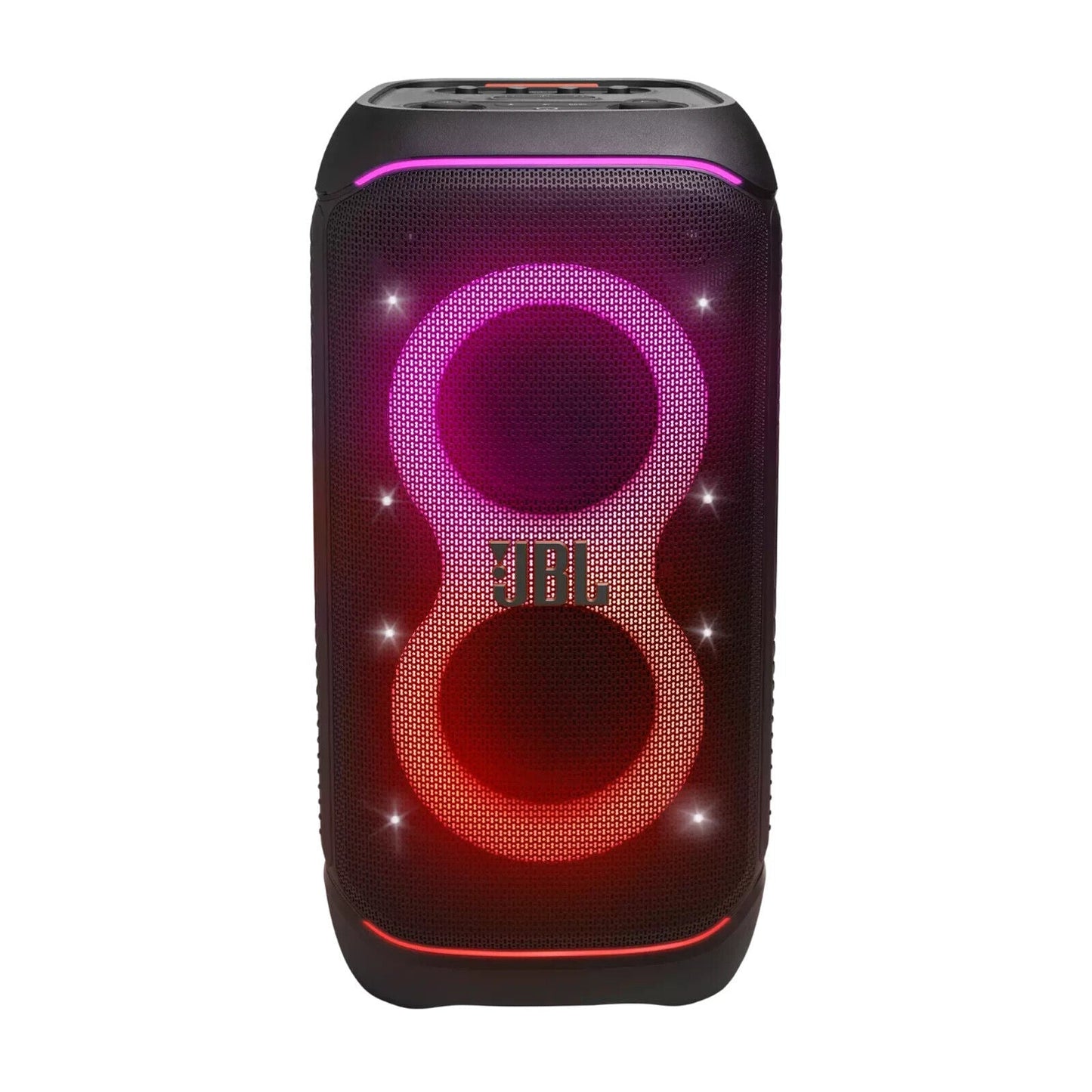 JBL Party Box Stage 320 Bluetooth Party Speaker Illuminated Splash‑Resistant 240W