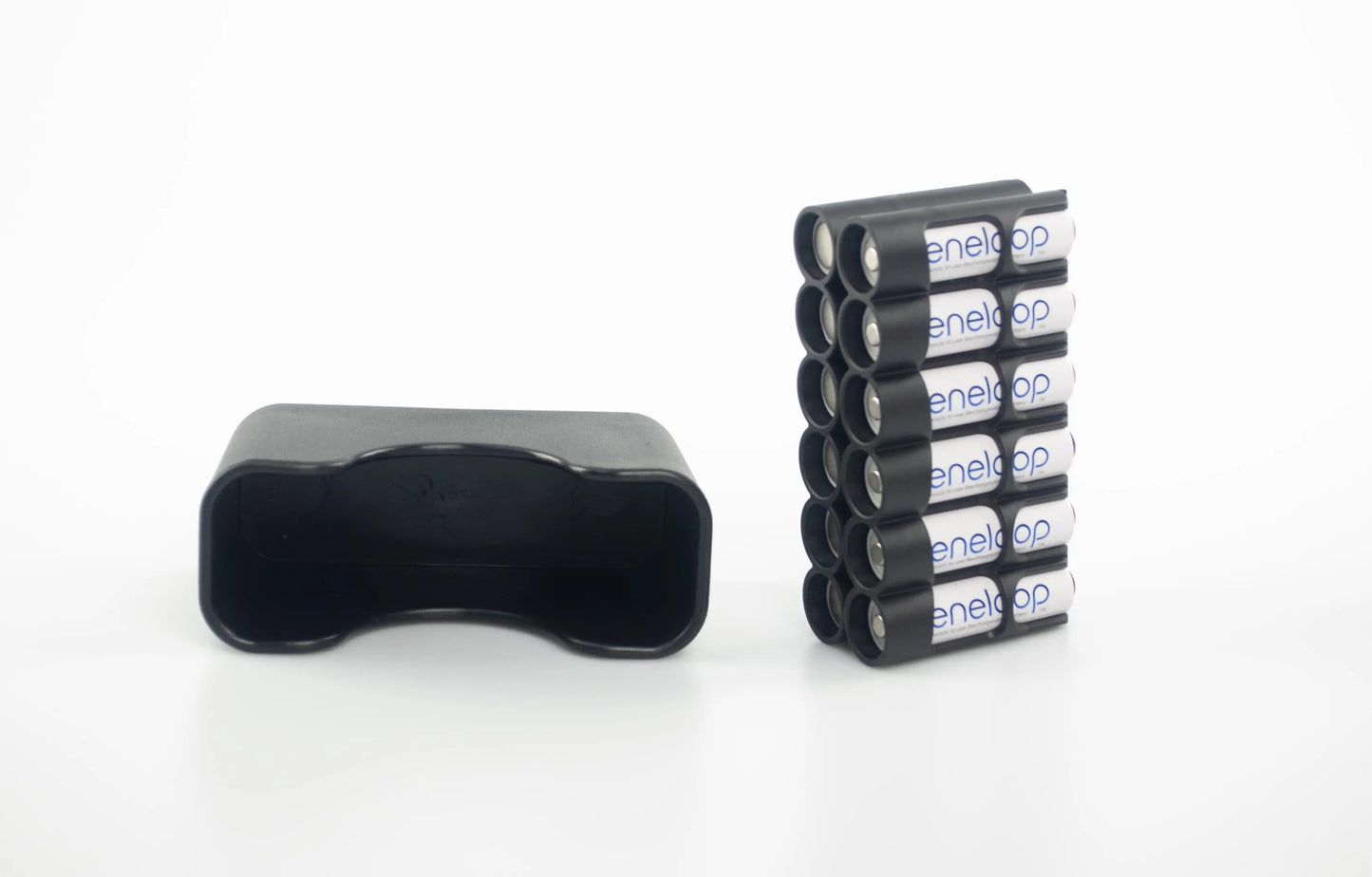 Magnetic AA 12 Pack Embedded with Cradle