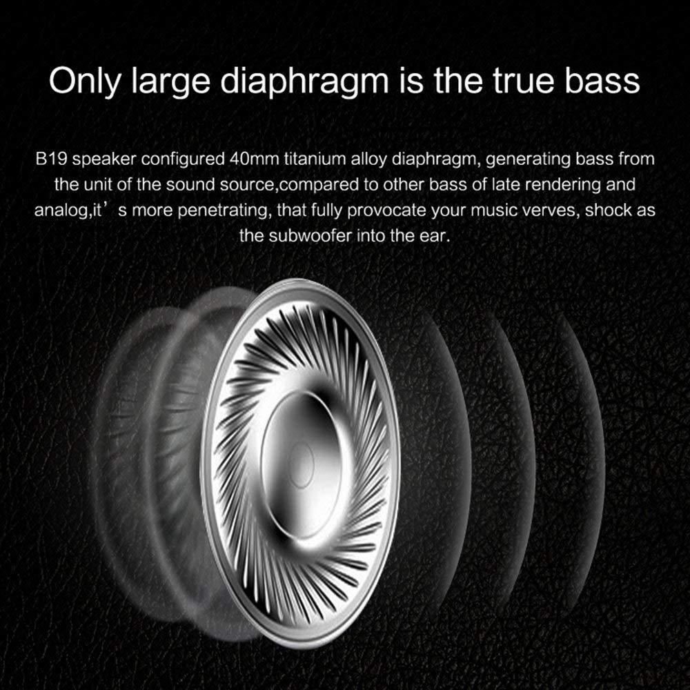 Zealot B19 Hi‑Fi Bass & LCD Display Ear-Cup (Over the Ear)