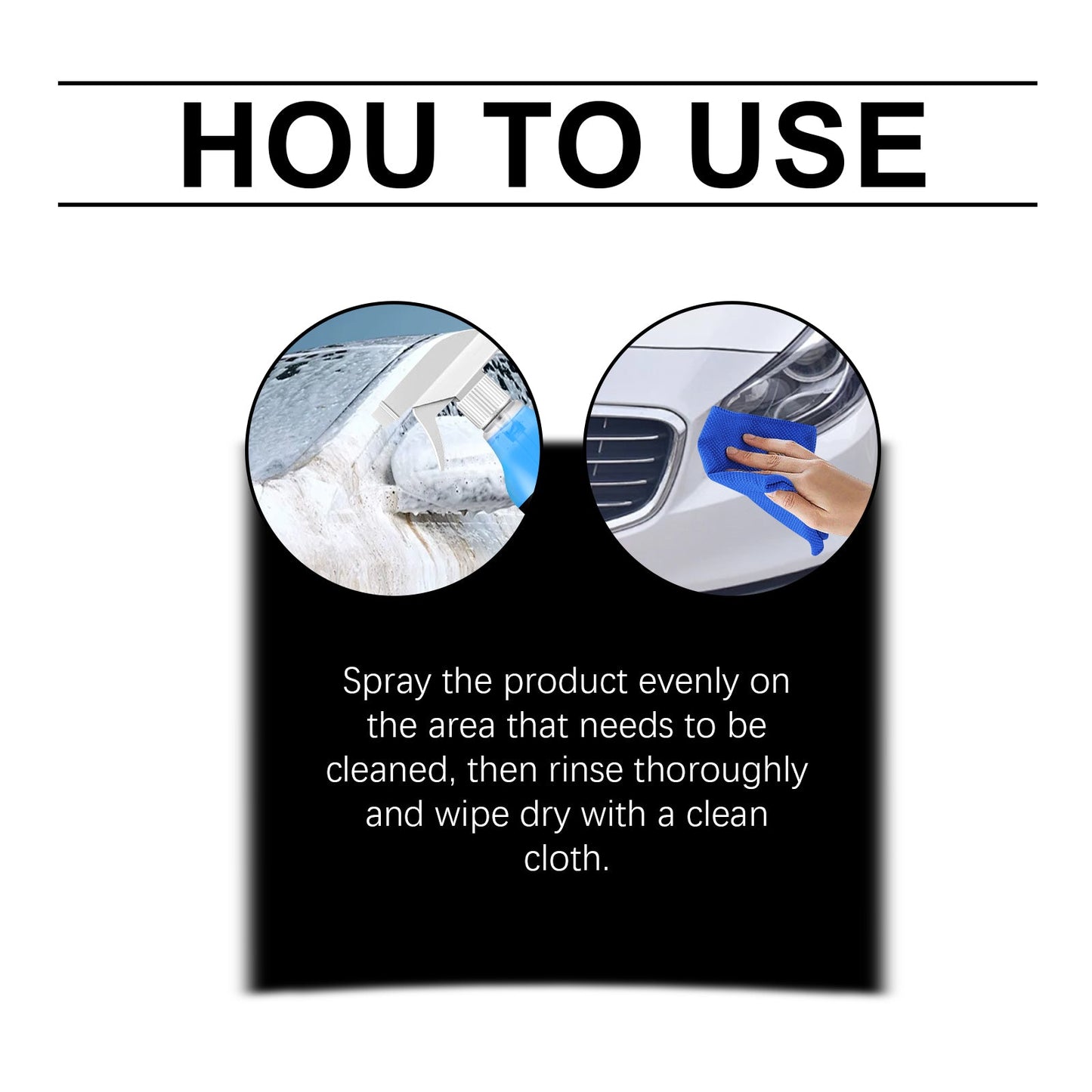 Foam Car Wash Liquid, Rich Foam Cleaning Decontamination Car Paint Maintenance Antifouling Cleaning Liquid