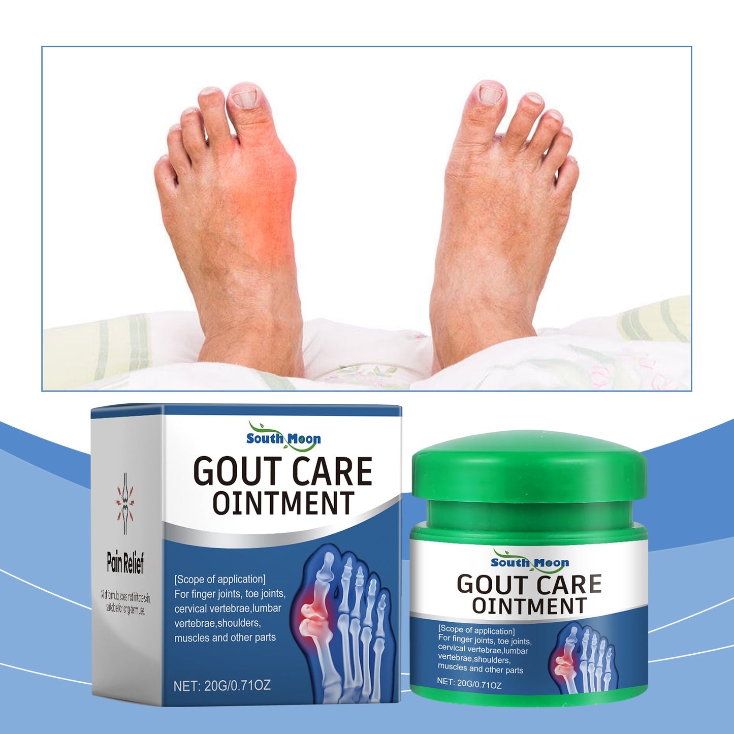 Joint Care Ointment Ease Knee Joint Neck Shoulder Improvement Toe Pain Cream Massage Cream