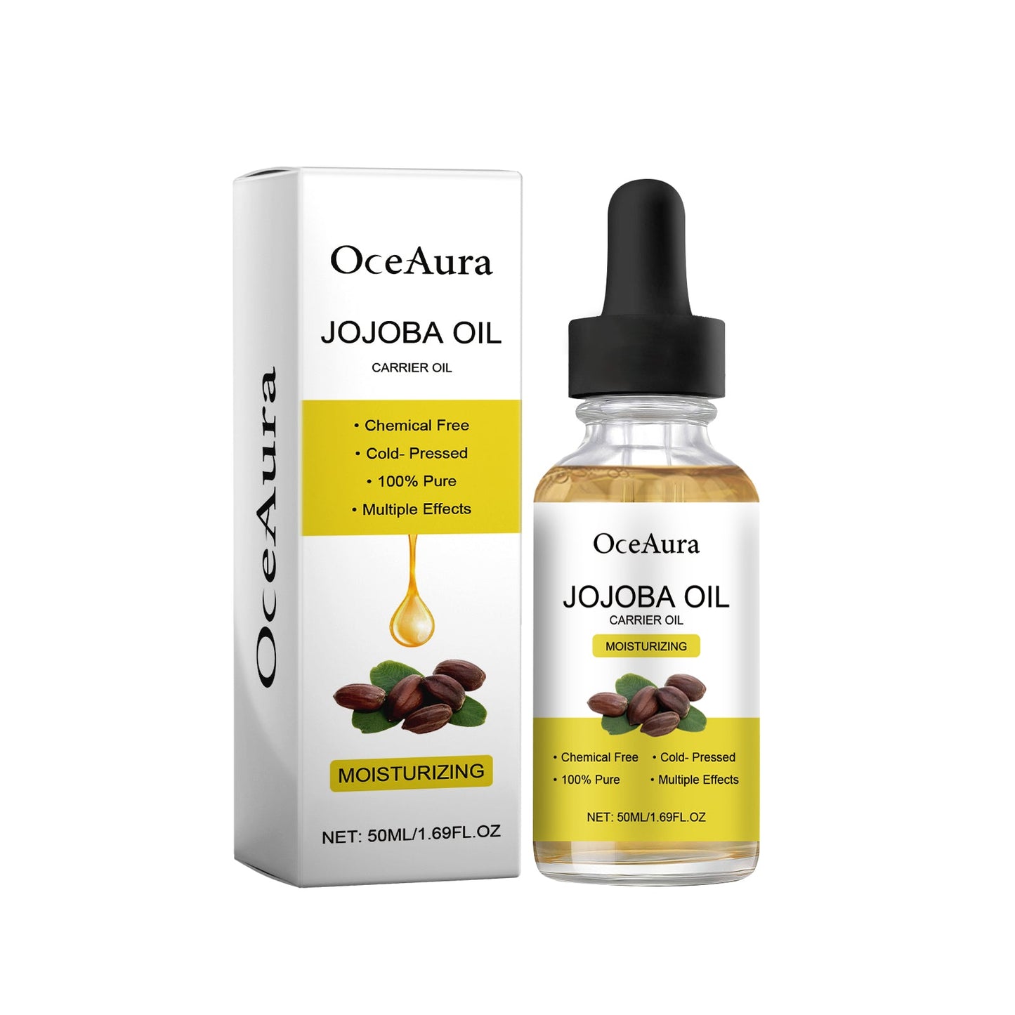 Jojoba Oil, Smooth Treatment Repair Frizz And Moisturize Skin Essence