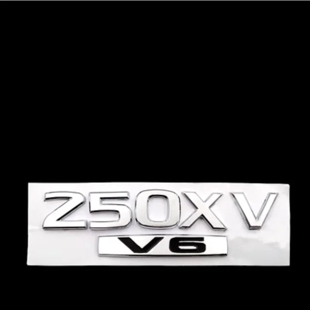 For  NISSAN  Teana  Auto Logos  Duke's rear tail logo  TEANA font  230JK-V6 English Standard  Letter labeling