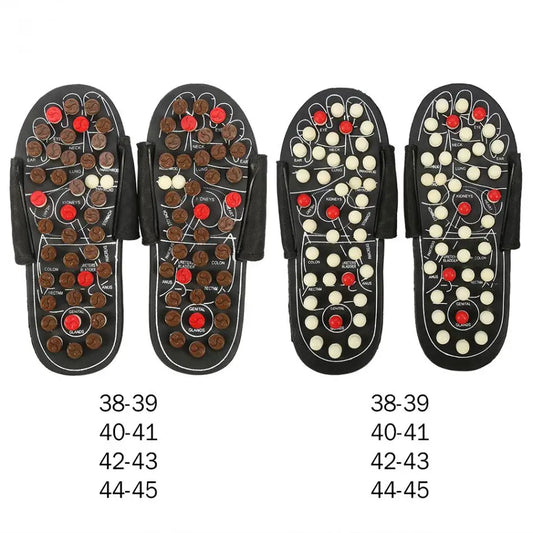 Foot Massage Slippers Acupuncture Therapy Massager Shoes For legs Acupoint Activating Reflexology Feet Care massageador Sandal
