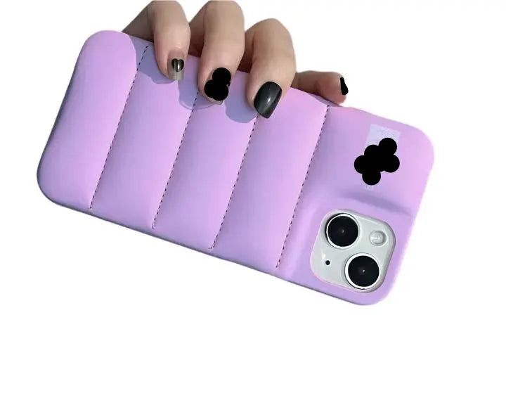 For Fashion Brand Down Purple Jacket Phone Case For iPhones