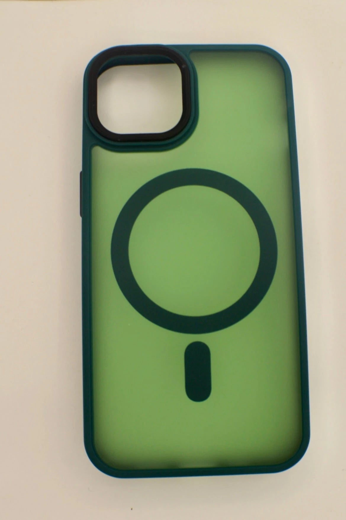 For Magnetic Luxury Matte For iPhone 15 14 13 12 11 Pro Max Plus Bumper Cover Dark Green