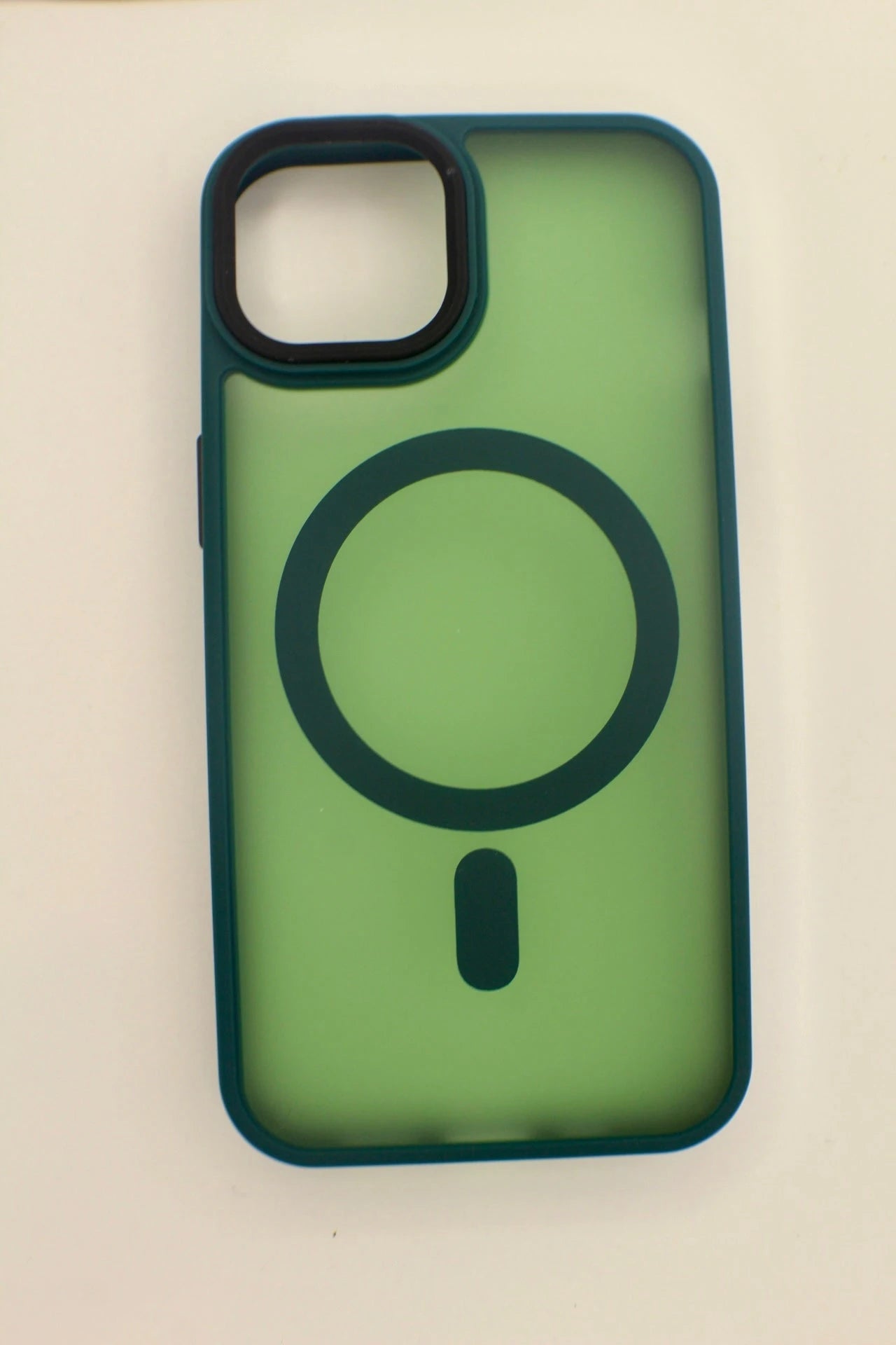 For Magnetic Luxury Matte For iPhone 15 14 13 12 11 Pro Max Plus Bumper Cover Dark Green