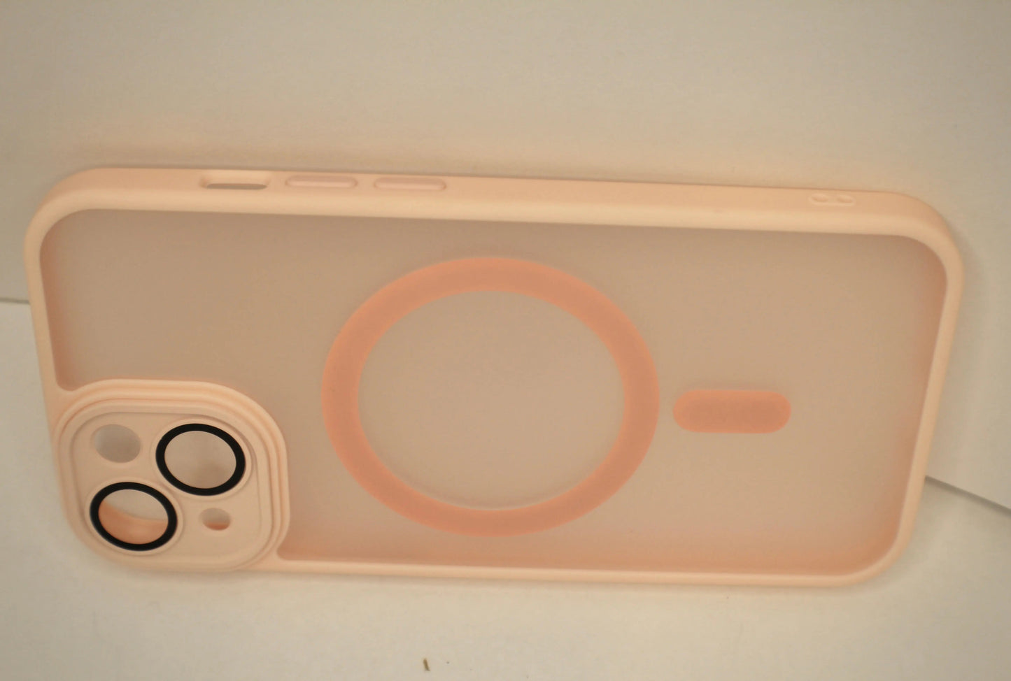 For Phone Matte Armor Magnetic For iPhone Matte Pink