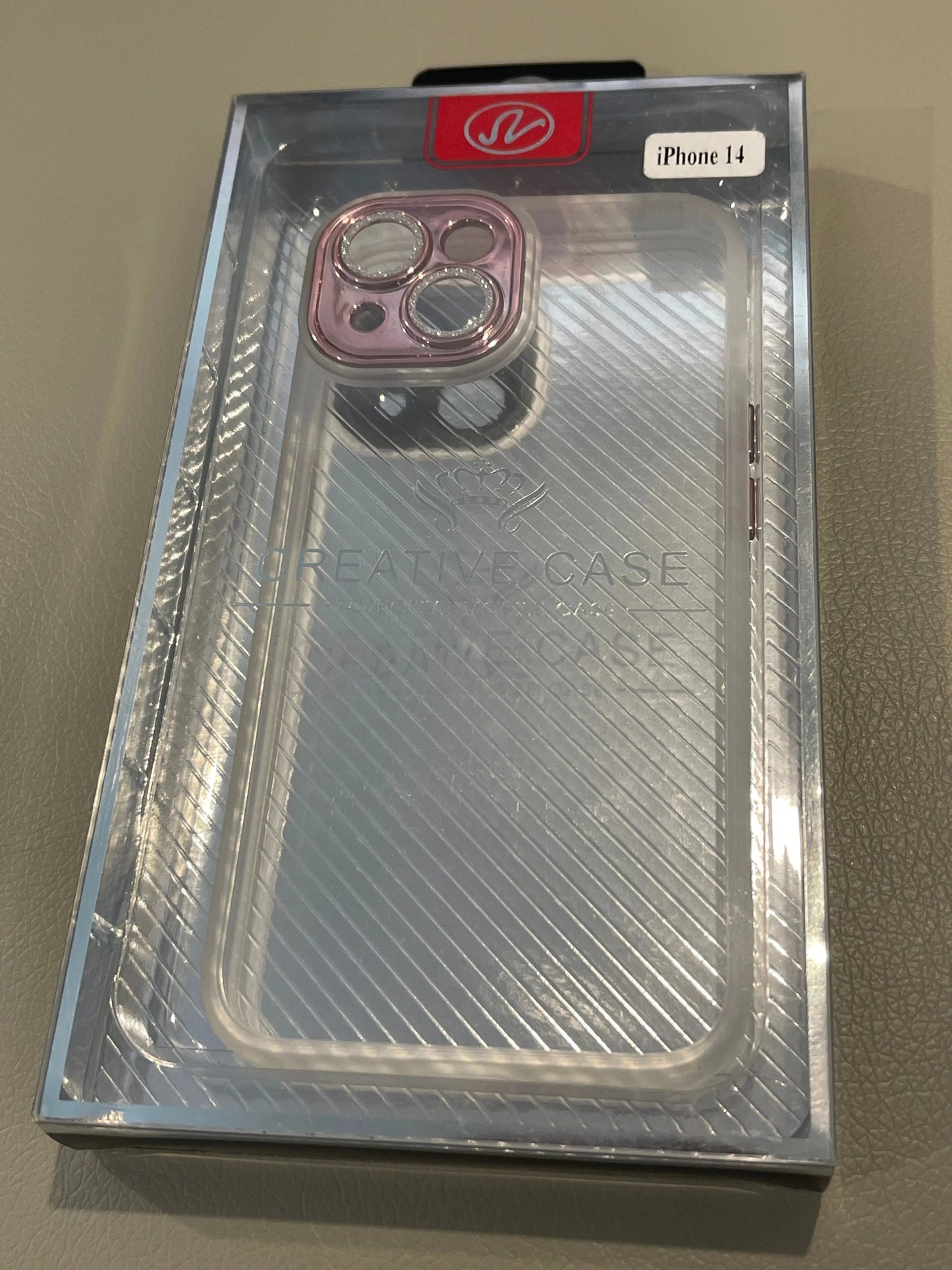 For iPhone 14 6.1" Chrome Bumper Cases