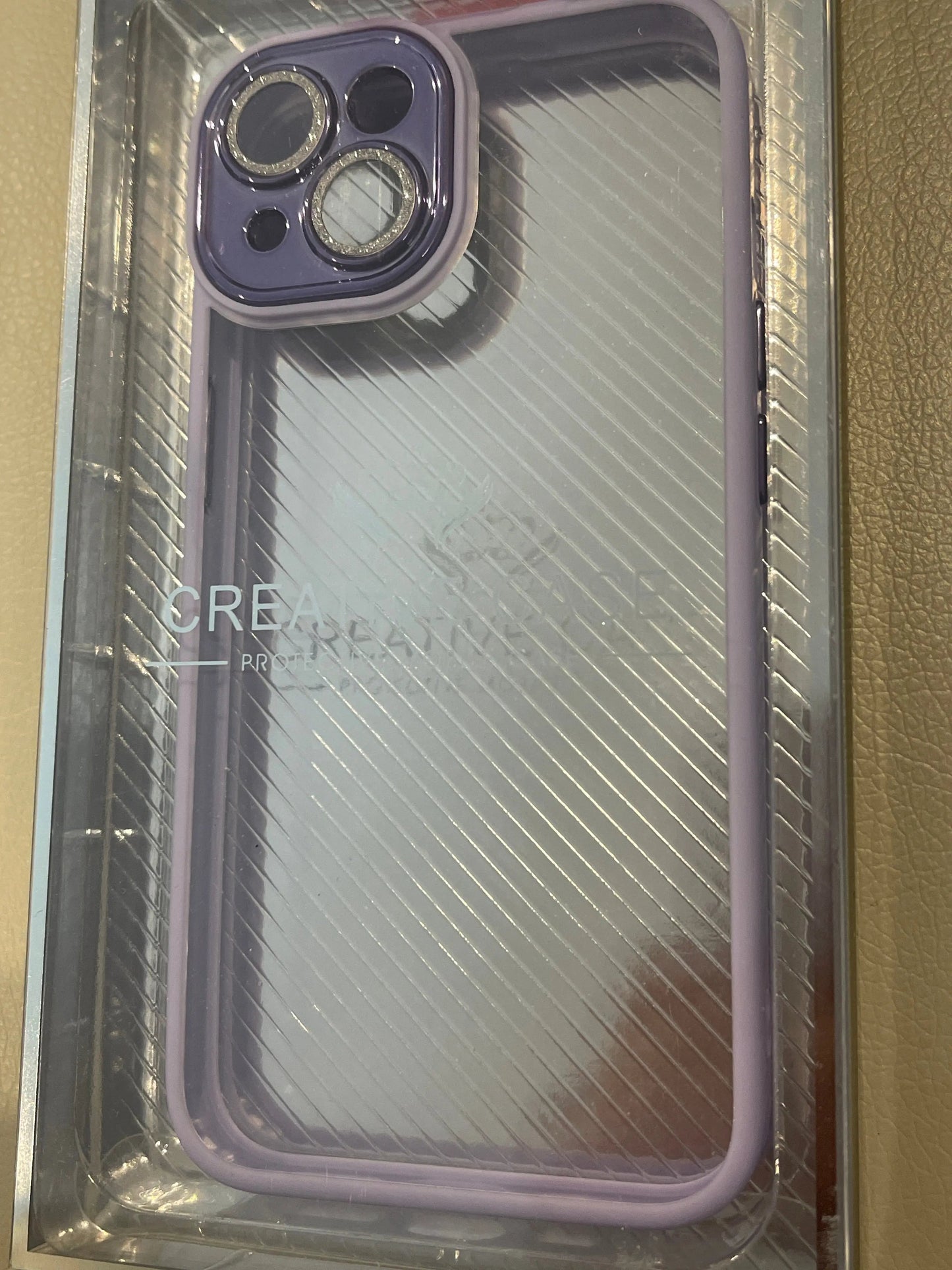 For iPhone 14 6.1" Chrome Bumper Cases