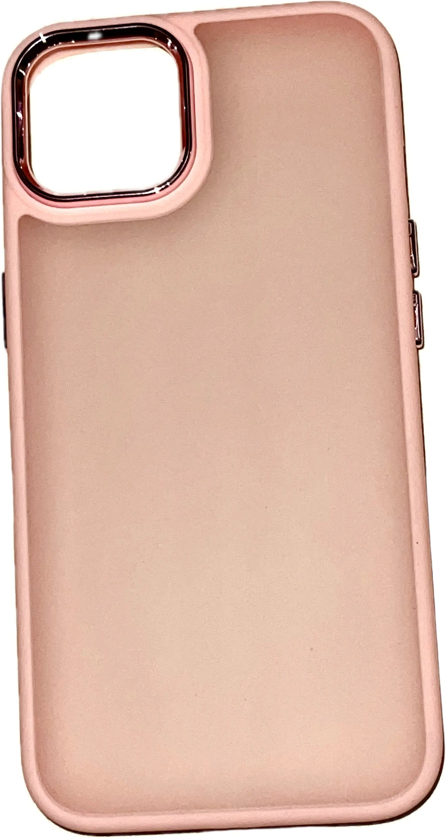 For iPhone 14 cases Matt Bumper Cases - Pink