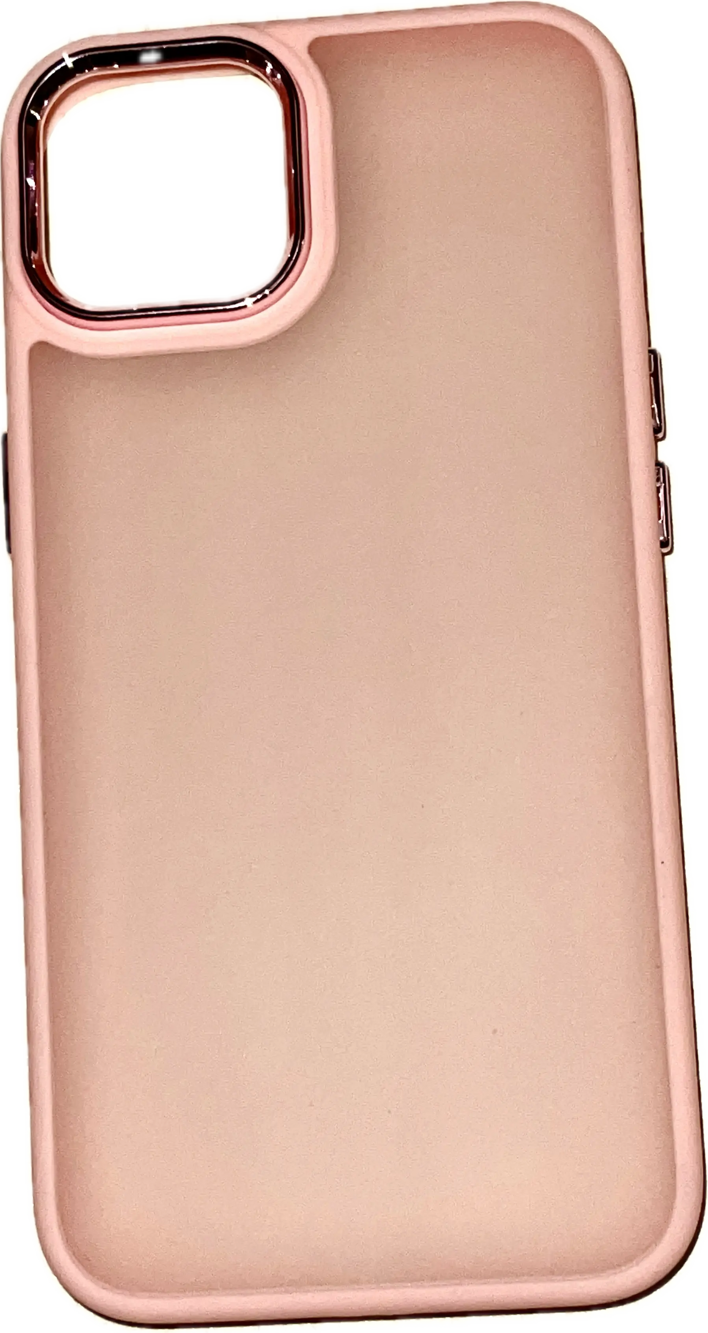 For iPhone 14 cases Matt Bumper Cases - Pink