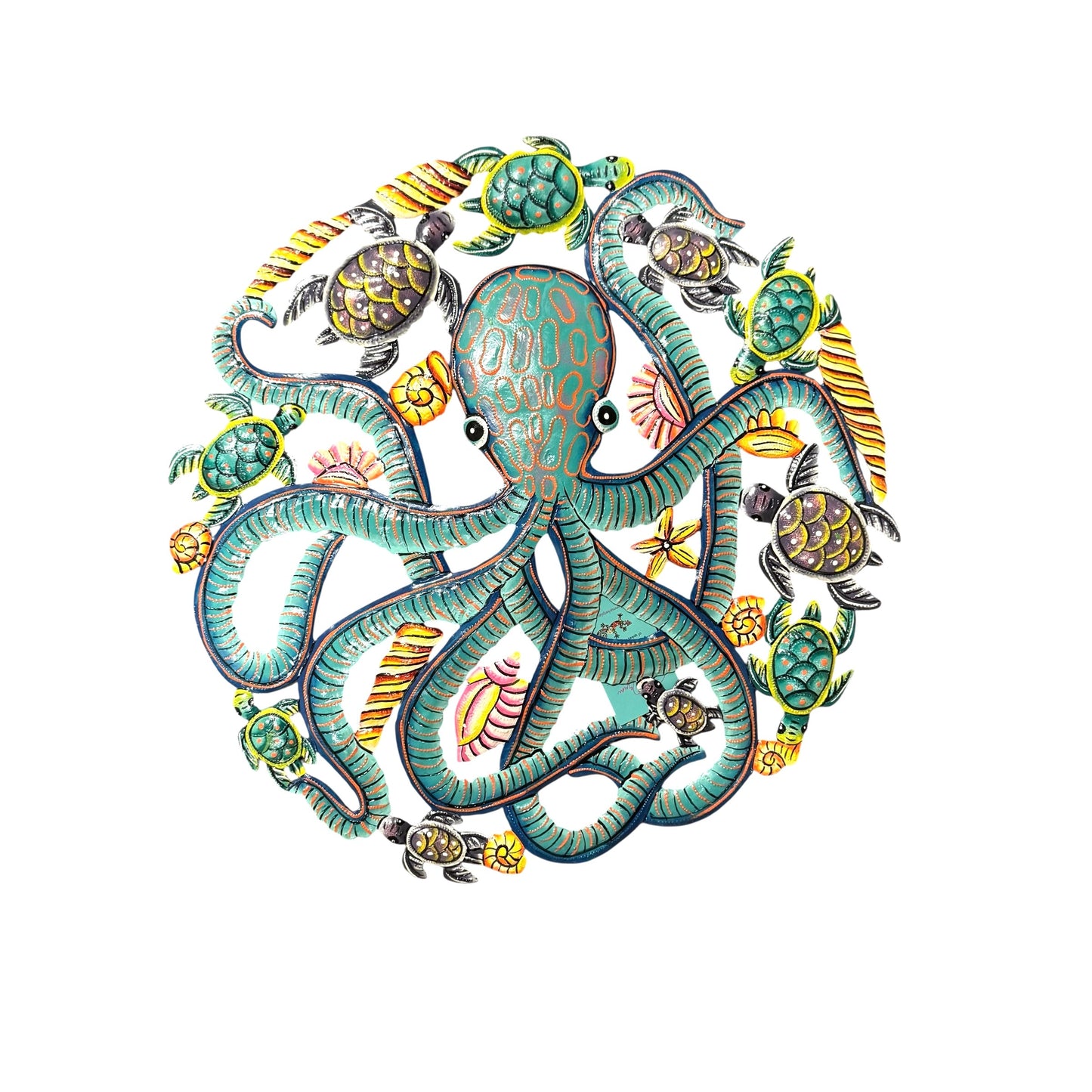 Octopus and Baby Turtles