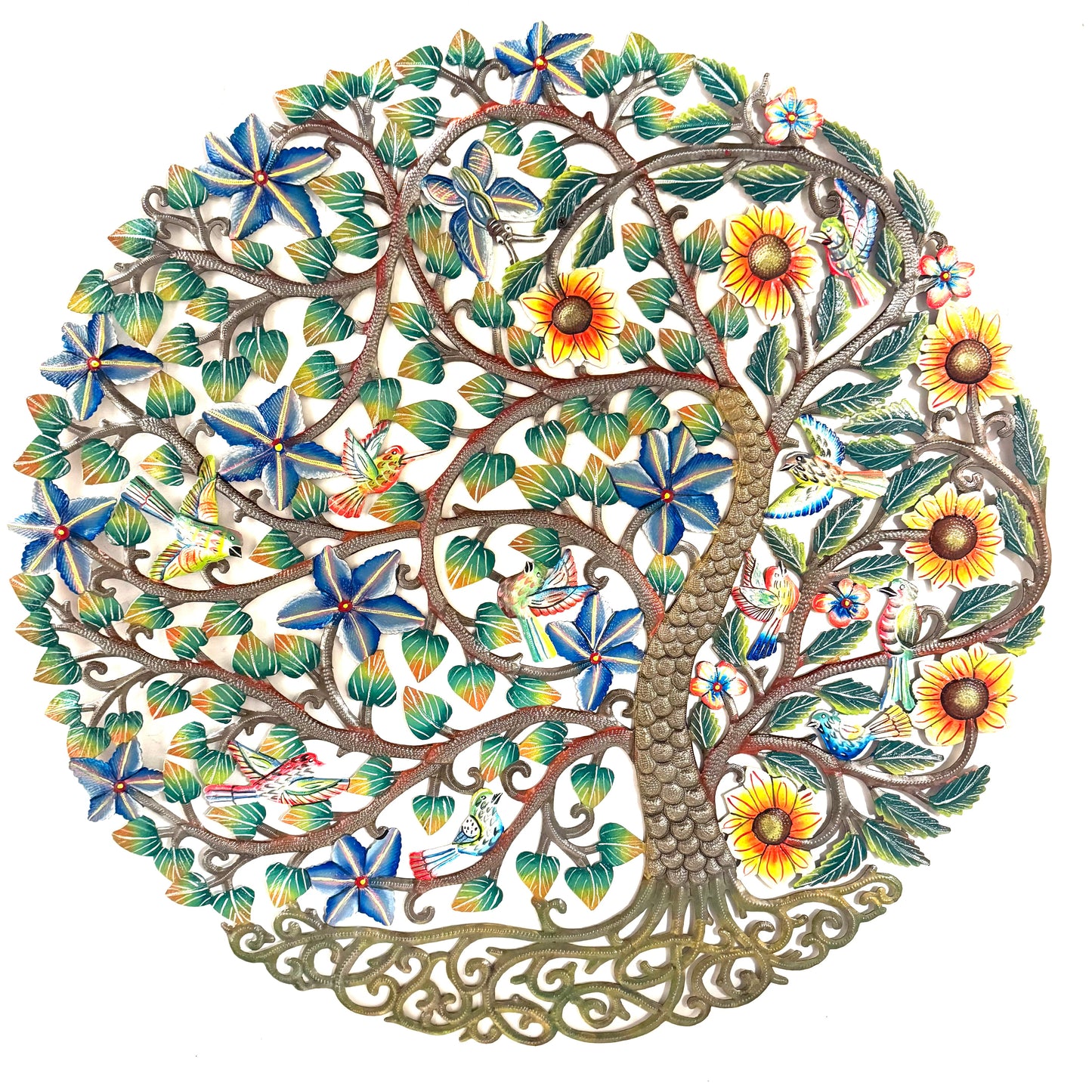 Jumbo Yellow Blue Tree of Life