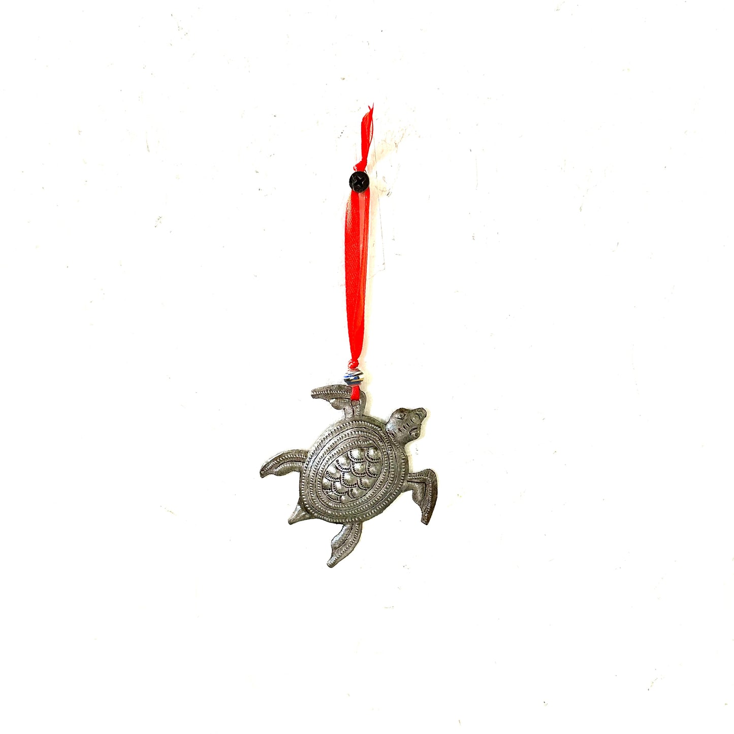 Steel Turtle Ornament