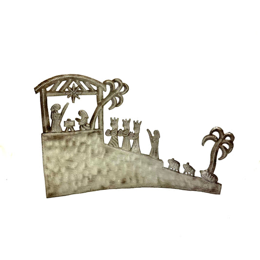 On a Hill Standing Nativity